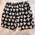 George Hats Mickey Mouse Board Shorts Boys 2-3T Black White Disney Swim Trunks