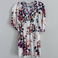 Love Stitch Floral Boho Dress – Size Small – Bell Sleeve – Lined