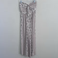 Beachissi Women S Strapless Maxi Dress Bow Front Smocked Back NWT