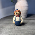 Vintage 1992 Raggedy Andy Resin Figurine 4.25" Character Statue 2411 AS IS