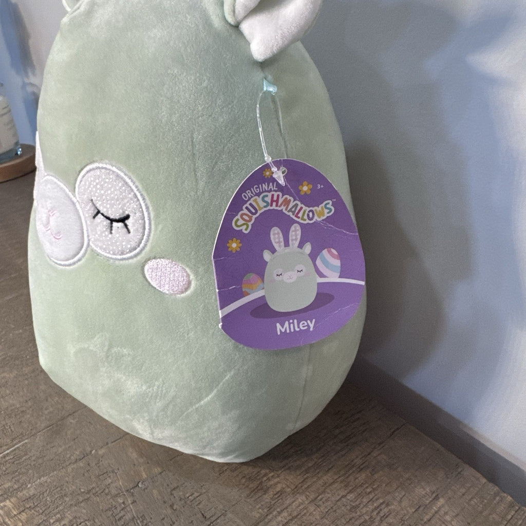 Squishmallows Miley Mint Green Bunny Rabbit Easter Plush 12” NWT Kellytoy