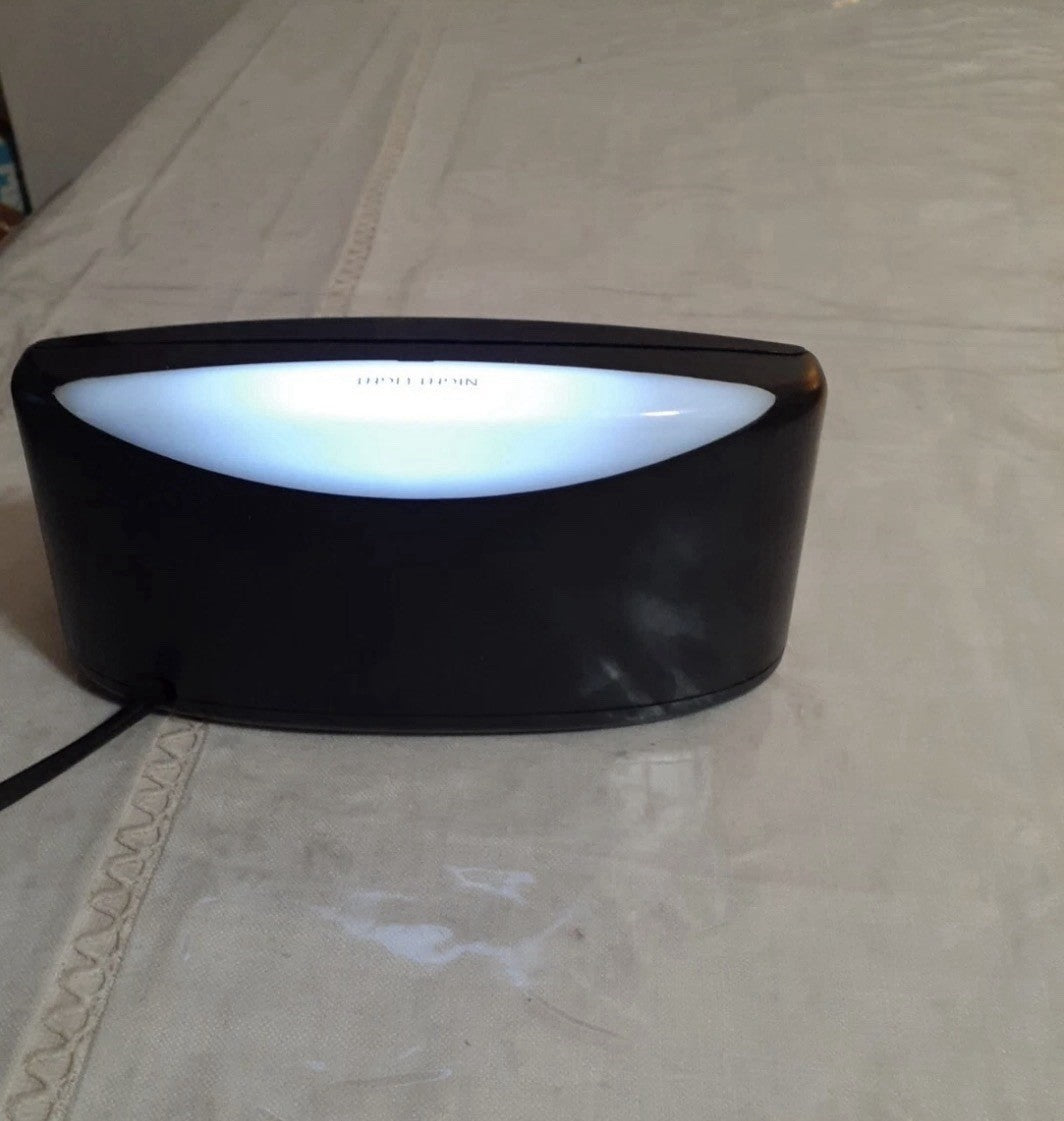 Sharp SPC1225 Night Light Alarm Clock w/ Jumbo Red LED Display - Cleaned, Tested