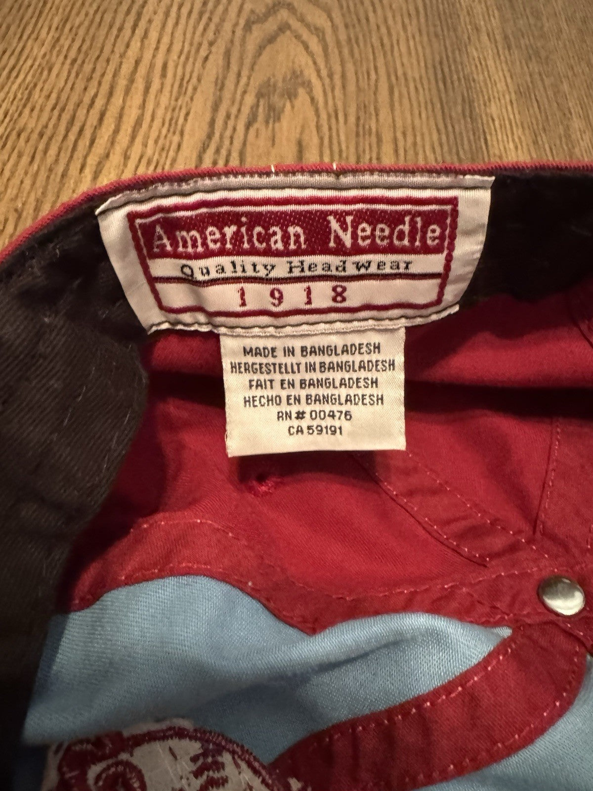 Philadelphia Phillies American Needle Cooperstown Collection Strapback Hat Cap