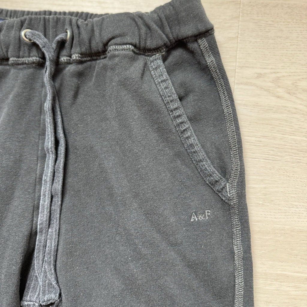 Abercrombie & Fitch Soft A&F Fleece Jogger Sweatpants Black Size Small