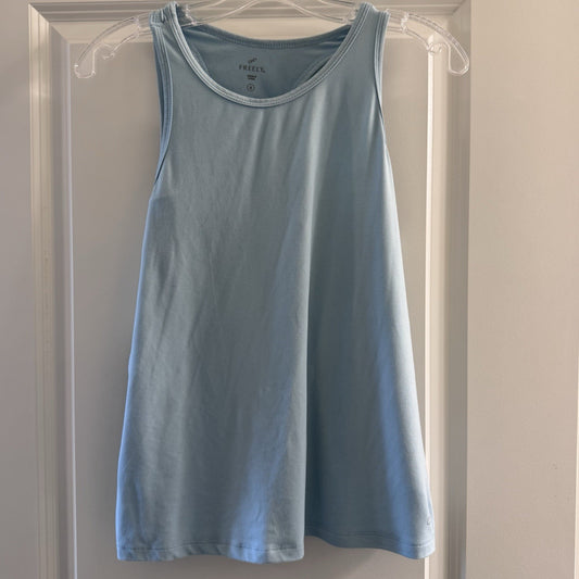 Freely Women’s Blue Racerback Tank Top Size Small | 96% Recycled Polyester