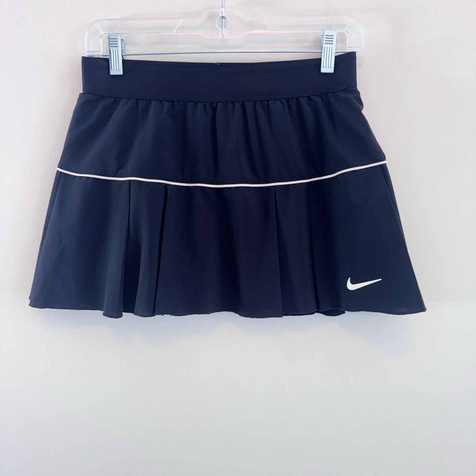 Nike Dri-FIT Tennis Skort Women’s Medium Black Athletic Skirt Shorts