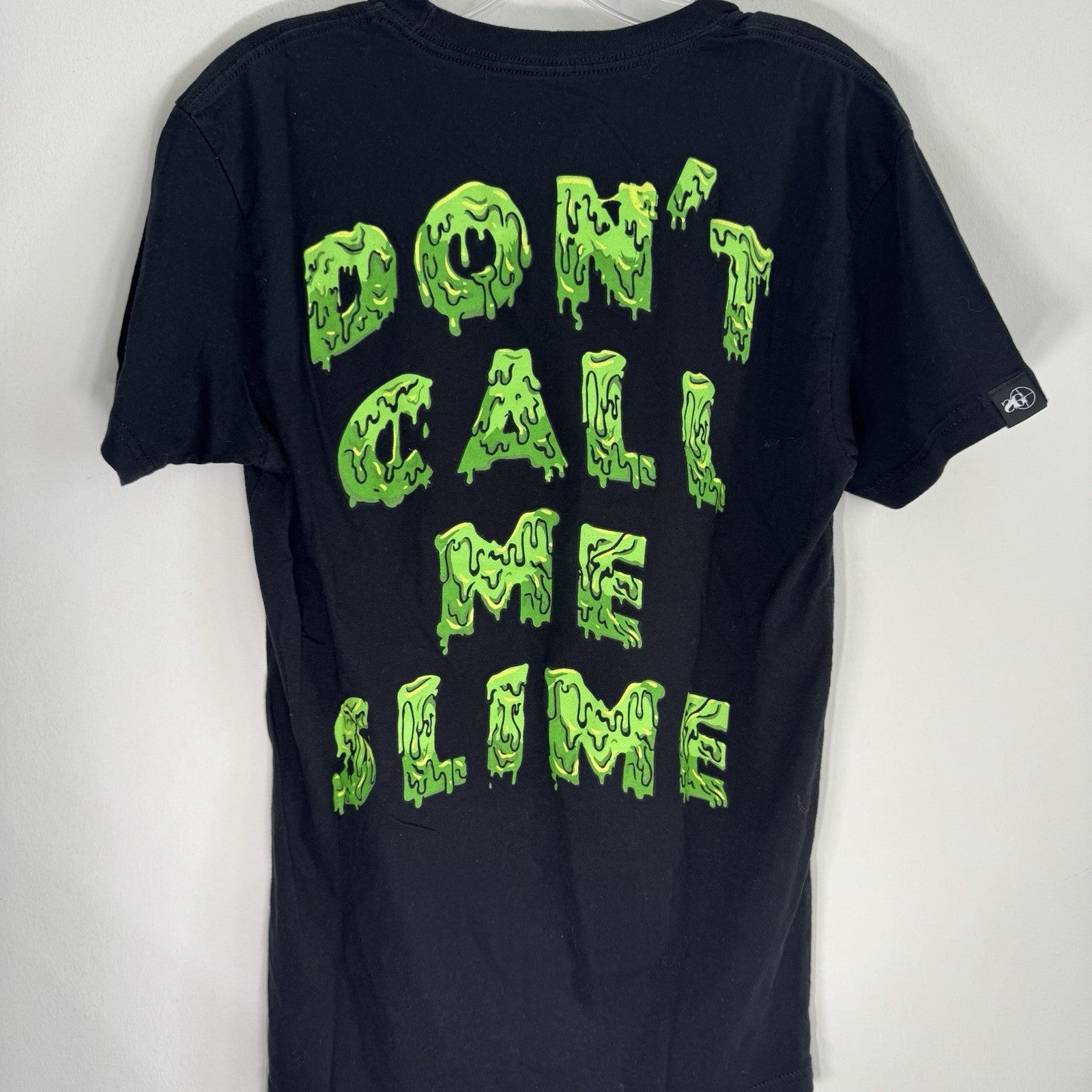 Sniper Gang Don’t Call Me Slime Bear Graphic T-Shirt Black Size Small Streetwear