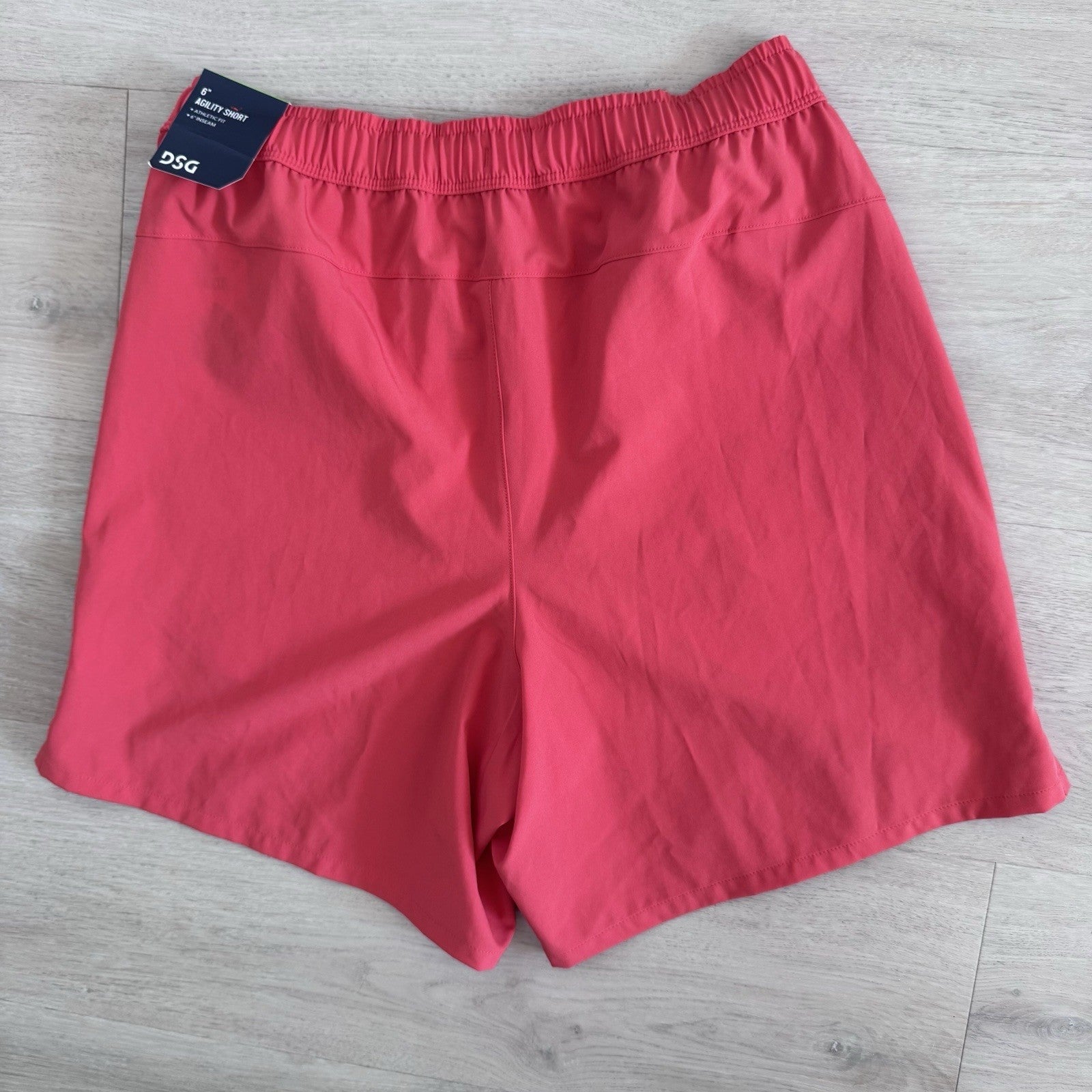 DSG 6” Agility Woven Shorts Men S Red Sun Athletic NWT