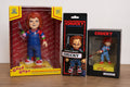 Chucky Horror Collectibles Lot CultureFly Figure Bendyfigs & Paperweight