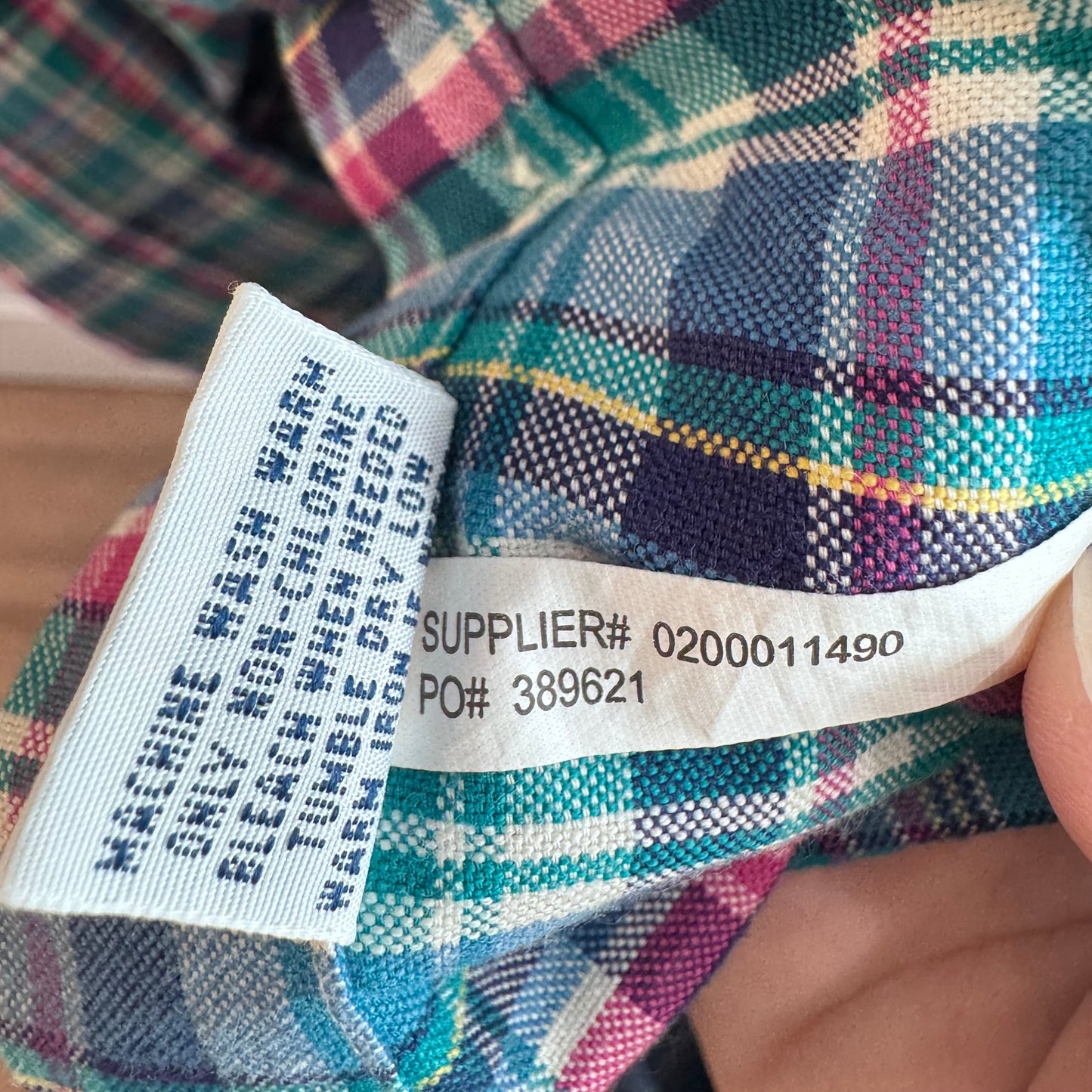 Polo Ralph Lauren Men’s Classic Fit Plaid Long Sleeve Shirt – Size 3XB (Big) – Green/Teal Multi