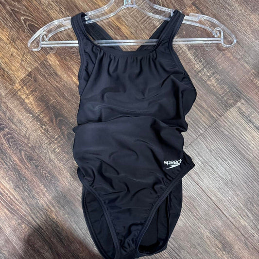 Black Speedo one-piece swimsuit  Size 30 Pro LT