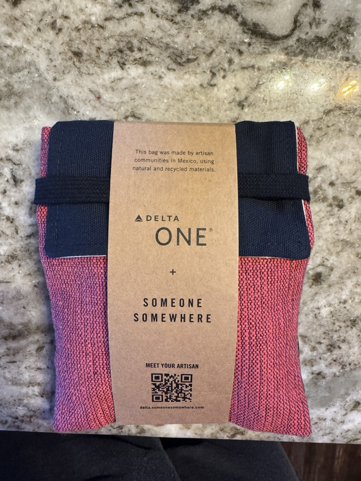 Delta Air Lines - Delta One Amenity Kit - Someone Somewhere - NEW