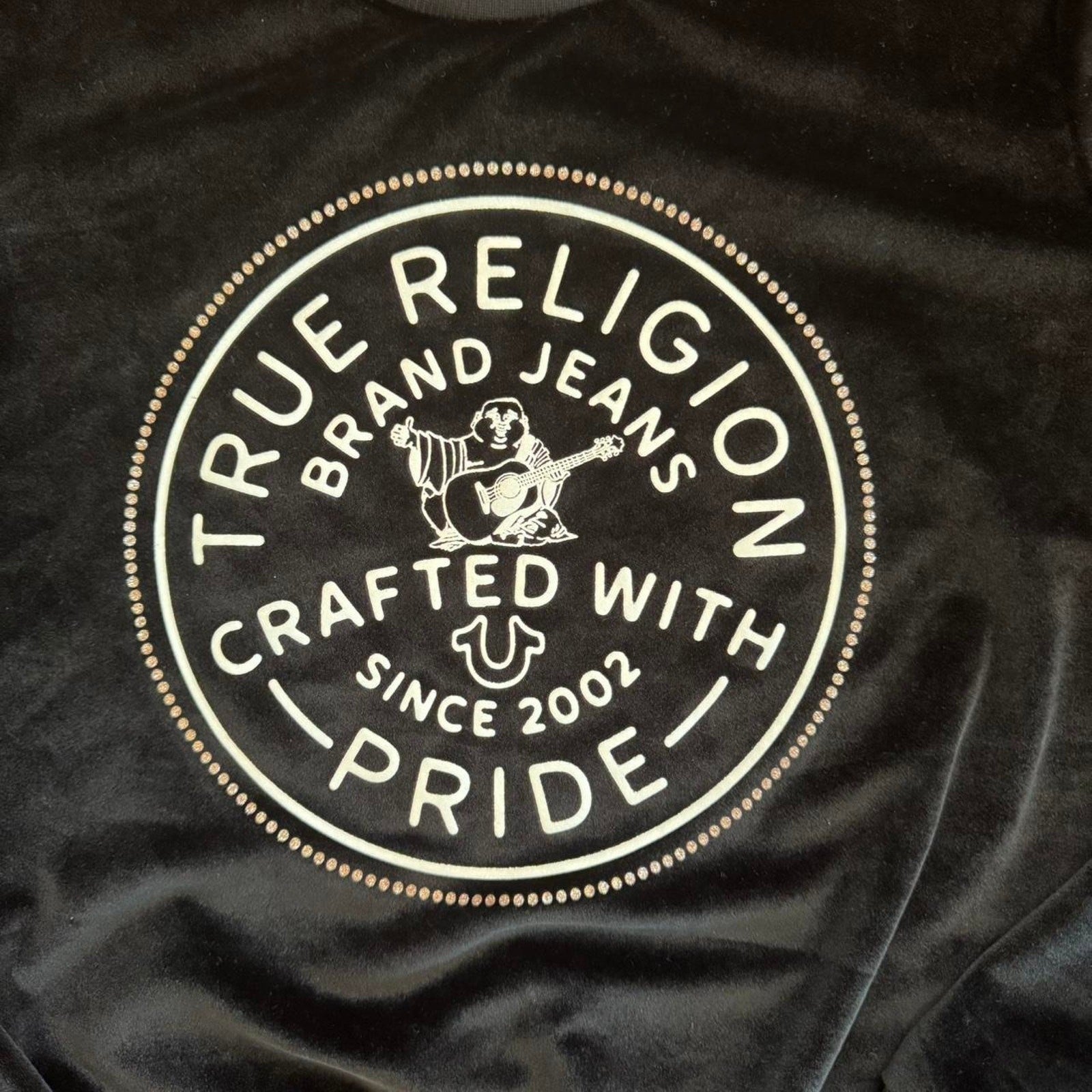 True religion velour crystal sweatshirt Medium High Quality