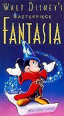 Walt Disney's Masterpiece Fantasia Original (VHS, 1991) & Fantasia 2000 