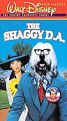 THE SHAGGY D.A. (VHS, 1997) Walt Disney Clamshell Vintage